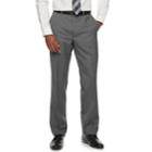 Men's Apt. 9&reg; Extra-slim Fit Stretch Flat-front Suit Pants, Size: 29x30, Gray Texture