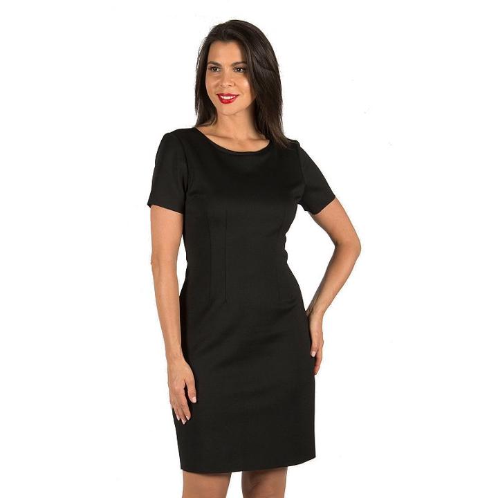 Women's Harve Benard Scuba Shift Dress, Size: Xl, Black