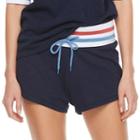 Madden Nyc Juniors' Drawstring Varsity Shorts, Girl's, Size: Medium, Blue (navy)