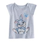 Disney's Baby Girl Thumper Raglan Tunic By Jumping Beans&reg;, Size: 12 Months, Light Grey