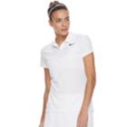 Women's Nike Short Sleeve Golf Polo, Size: Small, White