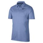 Men's Nike Dry Embossed Essential Regular-fit Golf Polo, Size: Xxl, Blue (navy)