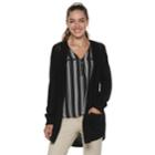 Juniors' Candie's&reg; Pointelle Cardigan, Teens, Size: Xs, Black
