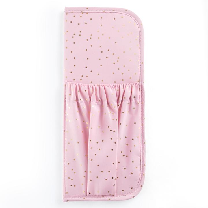 Lc Lauren Conrad Dotted Flat Iron Case, Pink