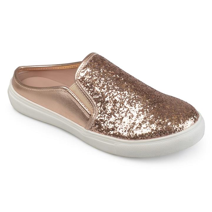 Journee Collection Flori Women's Sneaker Mules, Size: Medium (9), Dark Pink