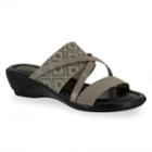 Tuscany By Easy Street Palazzo Women's Sandals, Size: Medium (8), Lt Beige