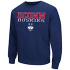 Men's Uconn Huskies Fleece Sweatshirt, Size: Small, Dark Blue