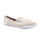 Qupid Newport Women's Slip-on Shoes, Girl's, Size: 8.5, Beig/green (beig/khaki)