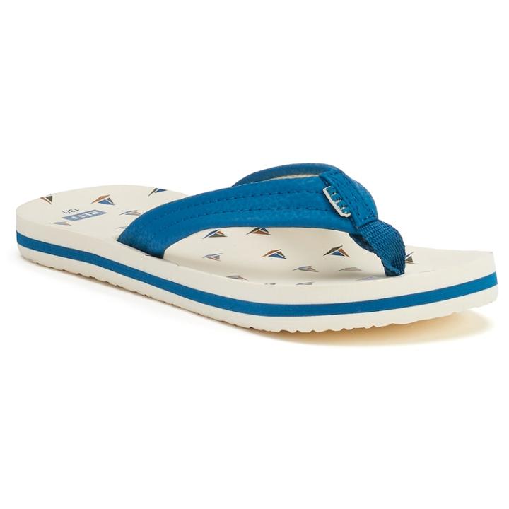 Reef Ahi Boy's Sandals, Size: 2-3, Turquoise/blue (turq/aqua)