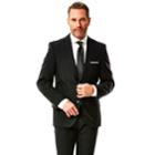 Men's Haggar&reg; Suit Up System Slim-fit Suit Jacket, Size: 46 - Regular, Black