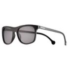 Converse H057 57mm Chuck Taylor Polarized Square Sunglasses, Adult Unisex, Black