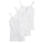 Girls 7-16 Maidenform 3-pack Cami Tank Tops, Size: Xl, White