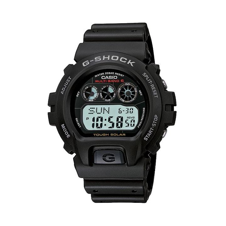 Casio Men's G-shock Tough Solar Atomic Digital Chronograph Watch - Gw6900-1, Size: Large, Black