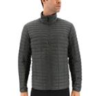 Men's Adidas Outdoor Flyloft Down Packable Ripstop Puffer Jacket, Size: Medium, Grey