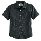 Boys 8-20 Urban Pipeline&reg; Printed Maxwear Button-down Shirt, Size: Xl, Black