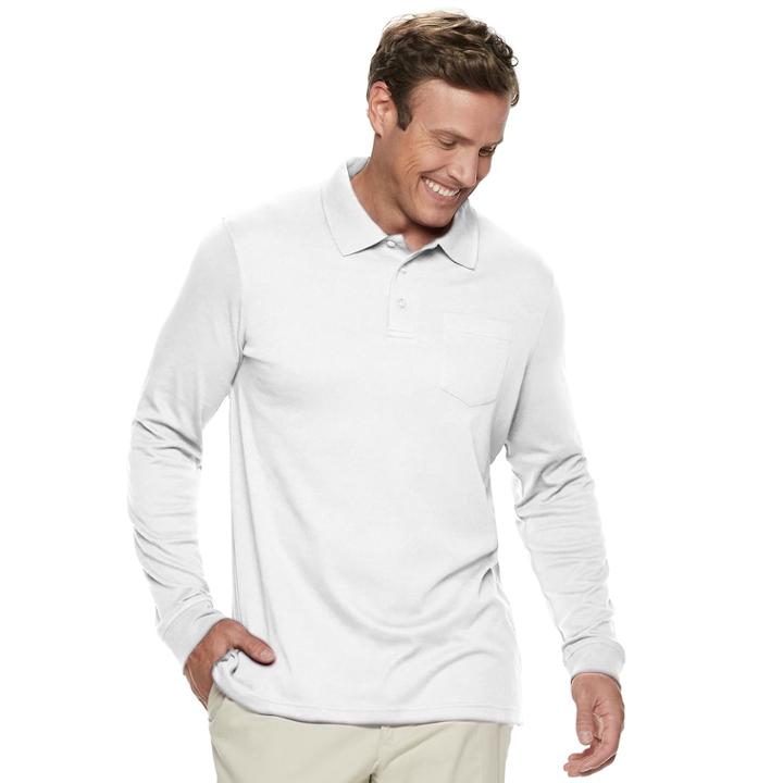 Big & Tall Croft & Barrow&reg; Classic-fit Easy-care Polo, Men's, Size: 3xb, White