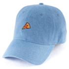 Men's Dad Hat Embroidered Patch Adjustable Cap, Dark Blue