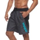 Men's Adidas Racer Microfiber Volley Shorts, Size: Xl, Black