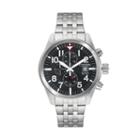 Citizen Men's Stainless Steel Chronograph Watch - An3620-51e, Size: Large, Grey