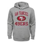 Boys 8-20 San Francisco 49ers Promo Fleece Hoodie, Boy's, Size: M(10-12), Grey