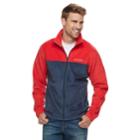 Men's Columbia Flattop Ridge Fleece Jacket, Size: Xl, Blue