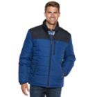 Men's Zeroxposur Flex Quilted Puffer Jacket, Size: Medium, Dark Blue