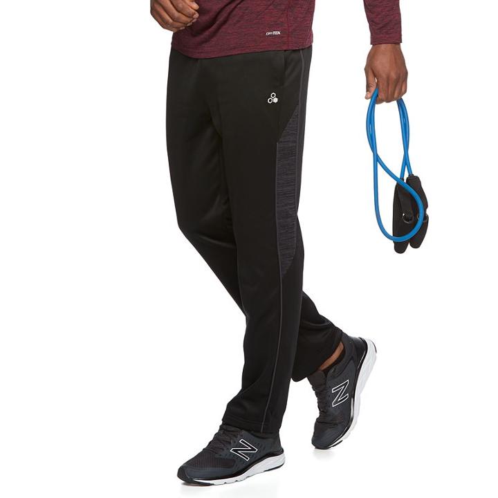 Men's Tek Gear&reg; Performance Fleece Bottoms, Size: Small, Black