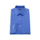 Big & Tall Croft & Barrow&reg; Checked No-iron Spread-collar Dress Shirt, Men's, Size: 20 34/5t, Blue