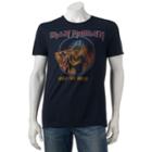 Men's Iron Maiden World Tour Tee, Size: Medium, Black
