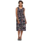 Women's Croft & Barrow&reg; Smocked Tank Dress, Size: Medium, Dark Blue