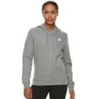 Women's Nike French Terry Hoodie, Size: Xs, Grey