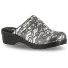Easy Street Ozone Women's Clogs, Size: Medium (10), Silver