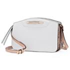 Jennifer Lopez Christie Triple Entry Crossbody Bag, Women's, White Latte Snake