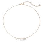 Lc Lauren Conrad Shaky Simulated Crystal Necklace, Women's, Light Pink