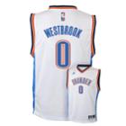 Boys 8-20 Adidas Oklahoma City Thunder Russell Westbrook Jersey, Size: S(8), White