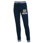 Women's College Concepts Notre Dame Fighting Irish Grandview Leggings, Size: Small, Blue (navy)