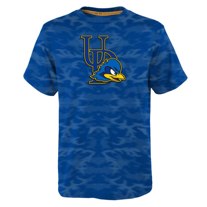 Boys 8-20 Delaware Blue Hens Vector Dri-tek Tee, Size: S 8, Blue Other