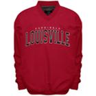 Men's Franchise Club Louisville Cardinals Members Windbreaker Pullover, Size: 4xl, Red