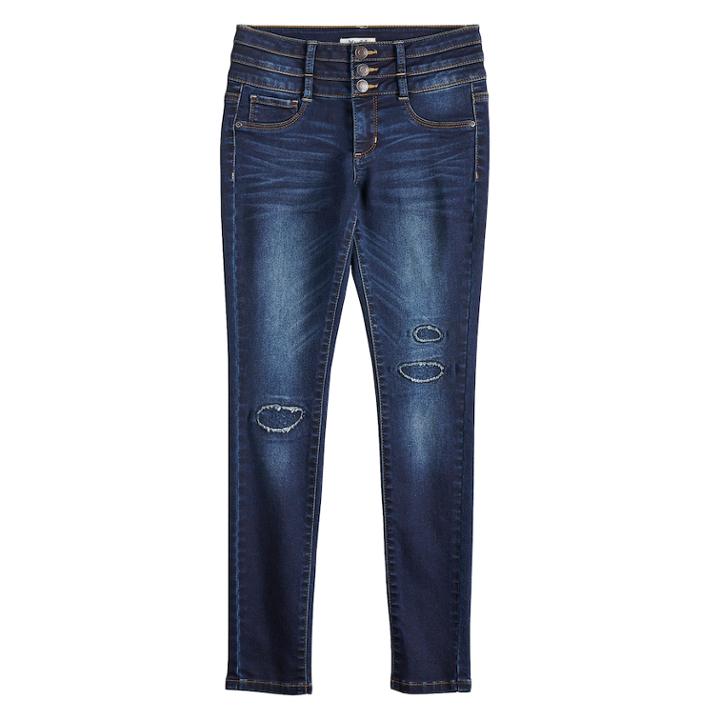 Girls 7-16 & Plus Size Mudd&reg; Jeggings, Size: 16, Blue