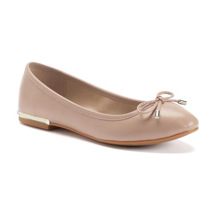 Apt. 9&reg; Delight Women's Ballet Flats, Size: 6.5, Beige Oth