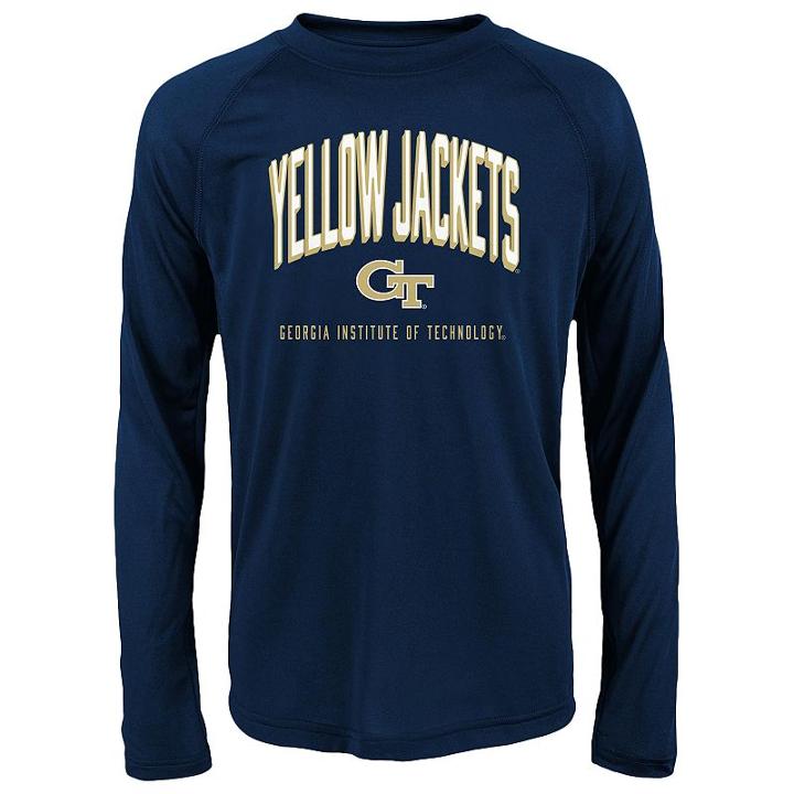 Boys 4-7 Georgia Tech Yellow Jackets Performance Tee, Boy's, Size: M(5/6), Blue
