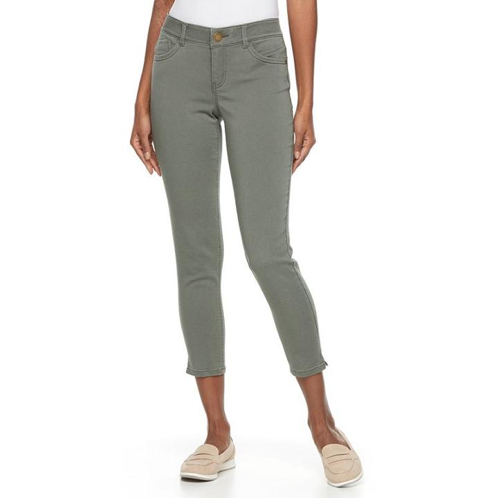 Women's Recreation Technology Ankle Jeggings, Size: 8, Green Oth