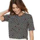 Women's Popsugar Print Tee, Size: Large, Oxford