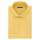 Men's Van Heusen Slim-fit Lux Sateen No-iron Dress Shirt, Size: 15.5-34/35, Med Yellow