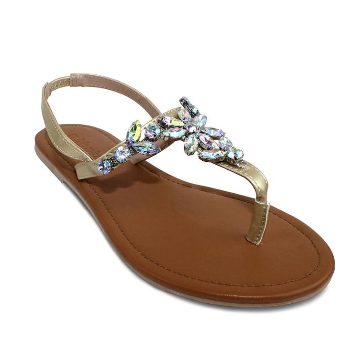 Olivia Miller Augusta Women's Slingback Sandals, Size: 7, Yellow
