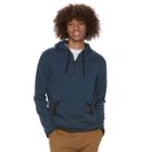 Men's Urban Pipeline&reg; Quarter-zip Pullover Hoodie, Size: Medium, Blue
