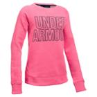 Girls 7-16 Under Armour Favorite Fleece Crew Pullover, Size: Small, Penta Pink