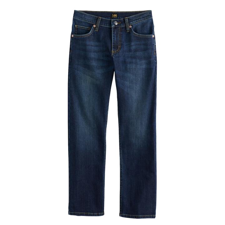 Boys 8-20 Lee Straight-leg, Size: 8, Med Blue