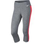 Women's Nike Power Capri Workout Leggings, Size: Large, Grey Other