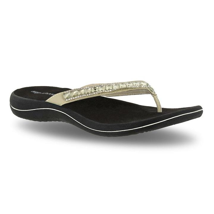 Easy Street Token Women's Flip-flops, Size: Medium (11), Lt Beige